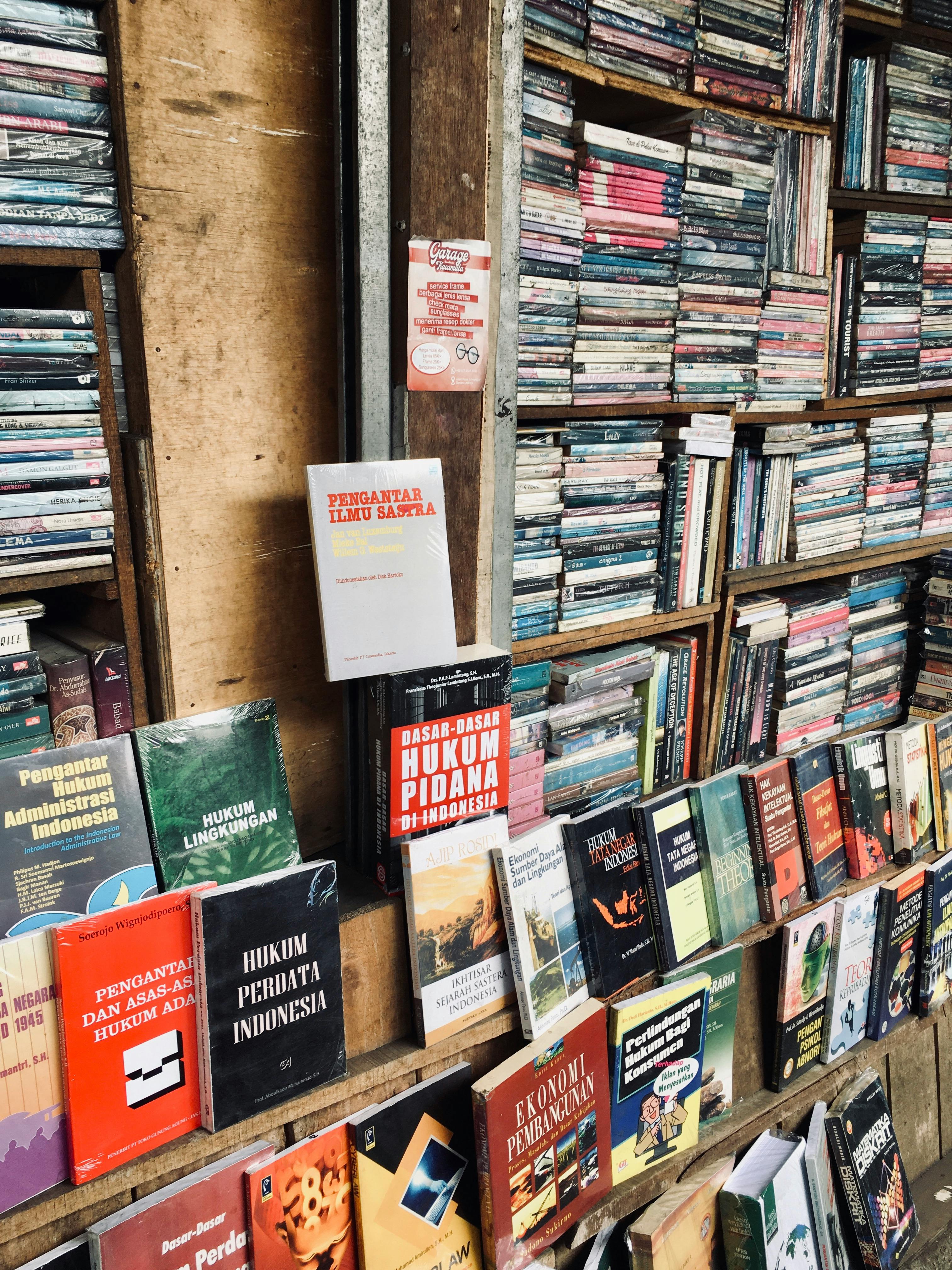 Comfortable reading corner