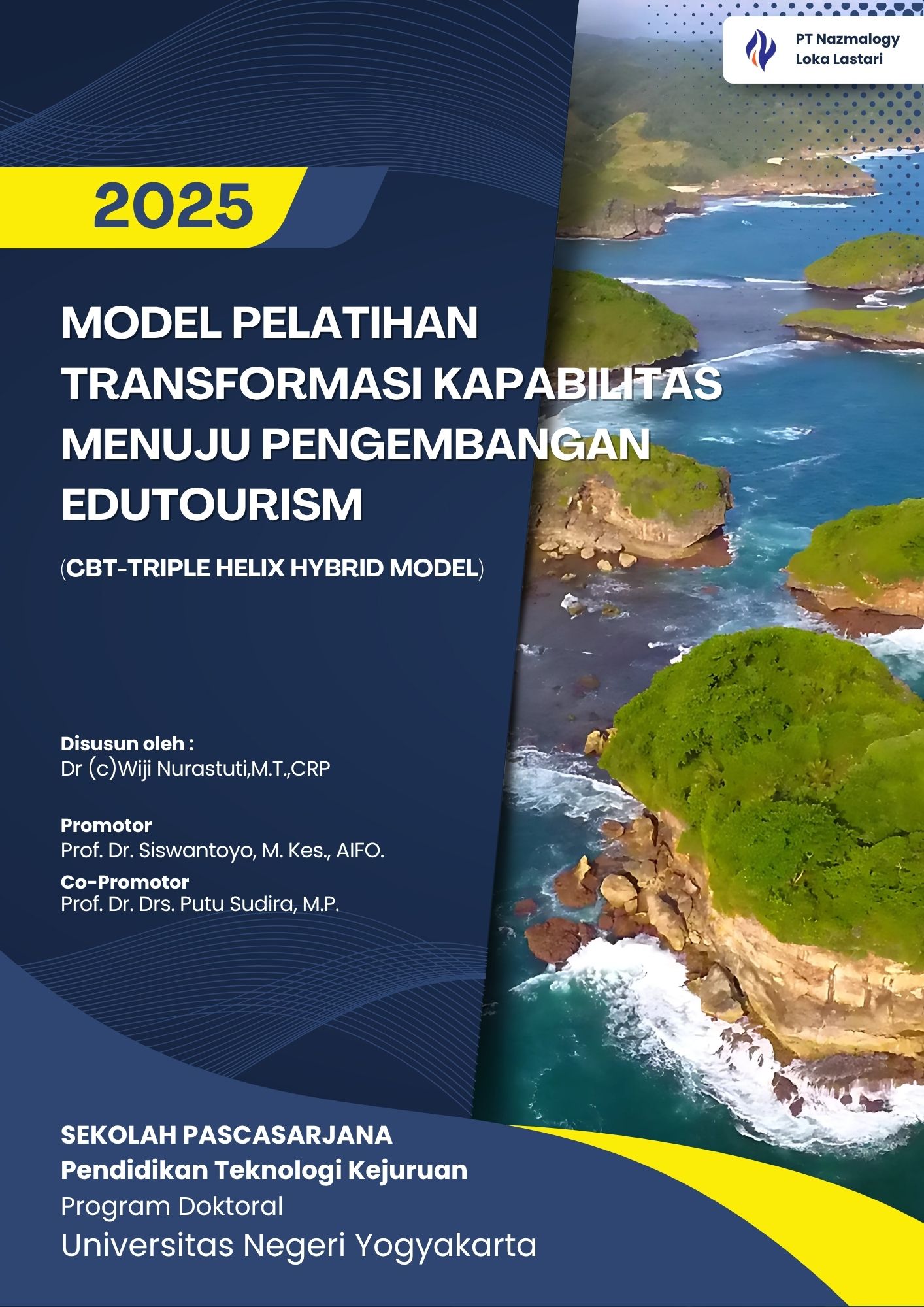 Book Cover: Model Pelatihan Transformasi Kapabilitas Menuju Pengembangan Edutourism